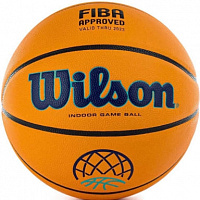Баскетбольный мяч профессиональный Wilson Evo Nxt Championsleague АРТ.Wtb0900xbbcl